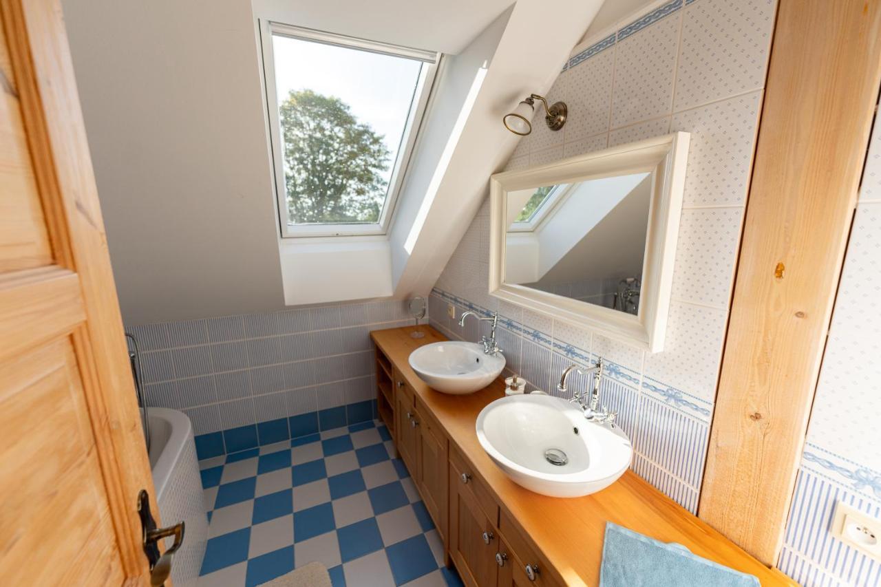Moderni Sumavska Roubenka S Vyhledem Na Boubin Villa Vimperk Exterior foto