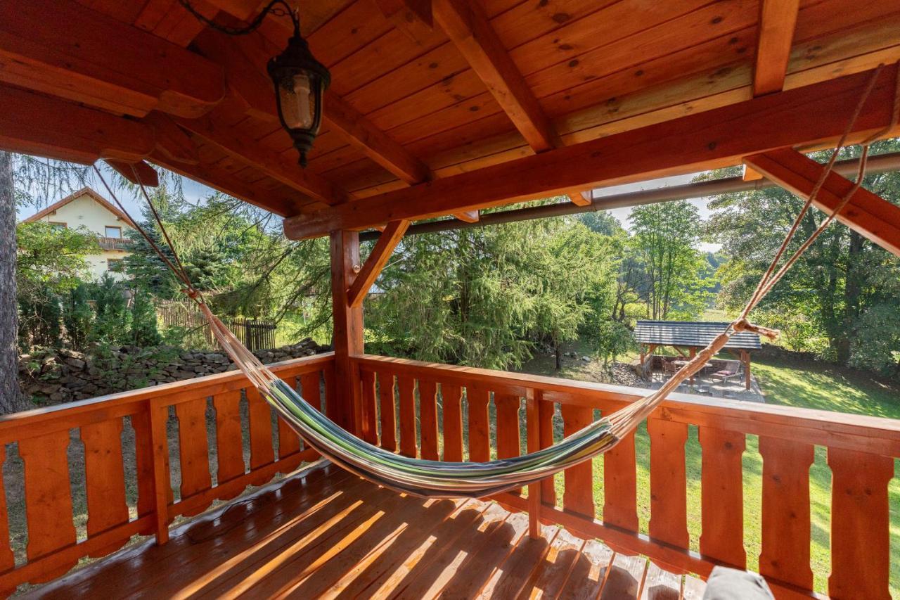 Moderni Sumavska Roubenka S Vyhledem Na Boubin Villa Vimperk Exterior foto