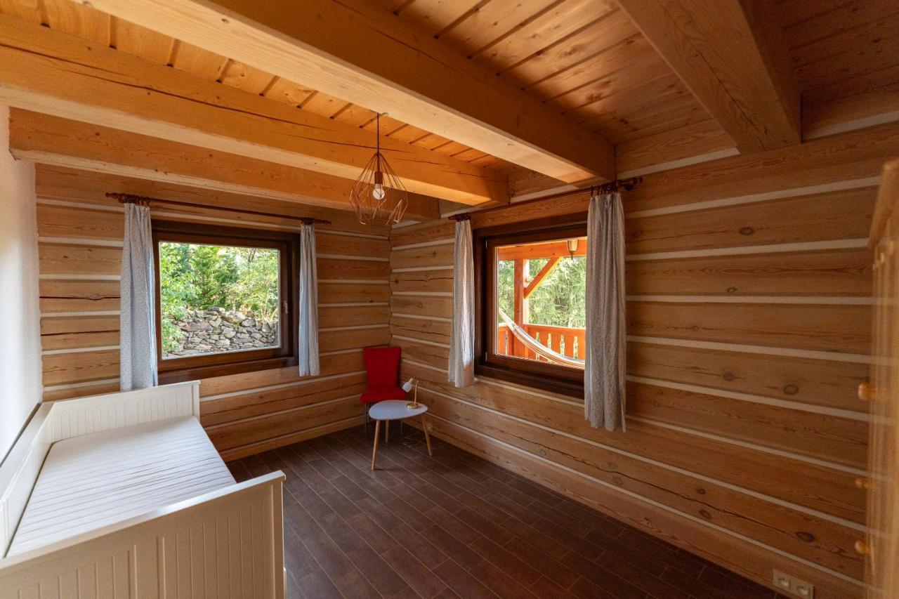 Moderni Sumavska Roubenka S Vyhledem Na Boubin Villa Vimperk Exterior foto
