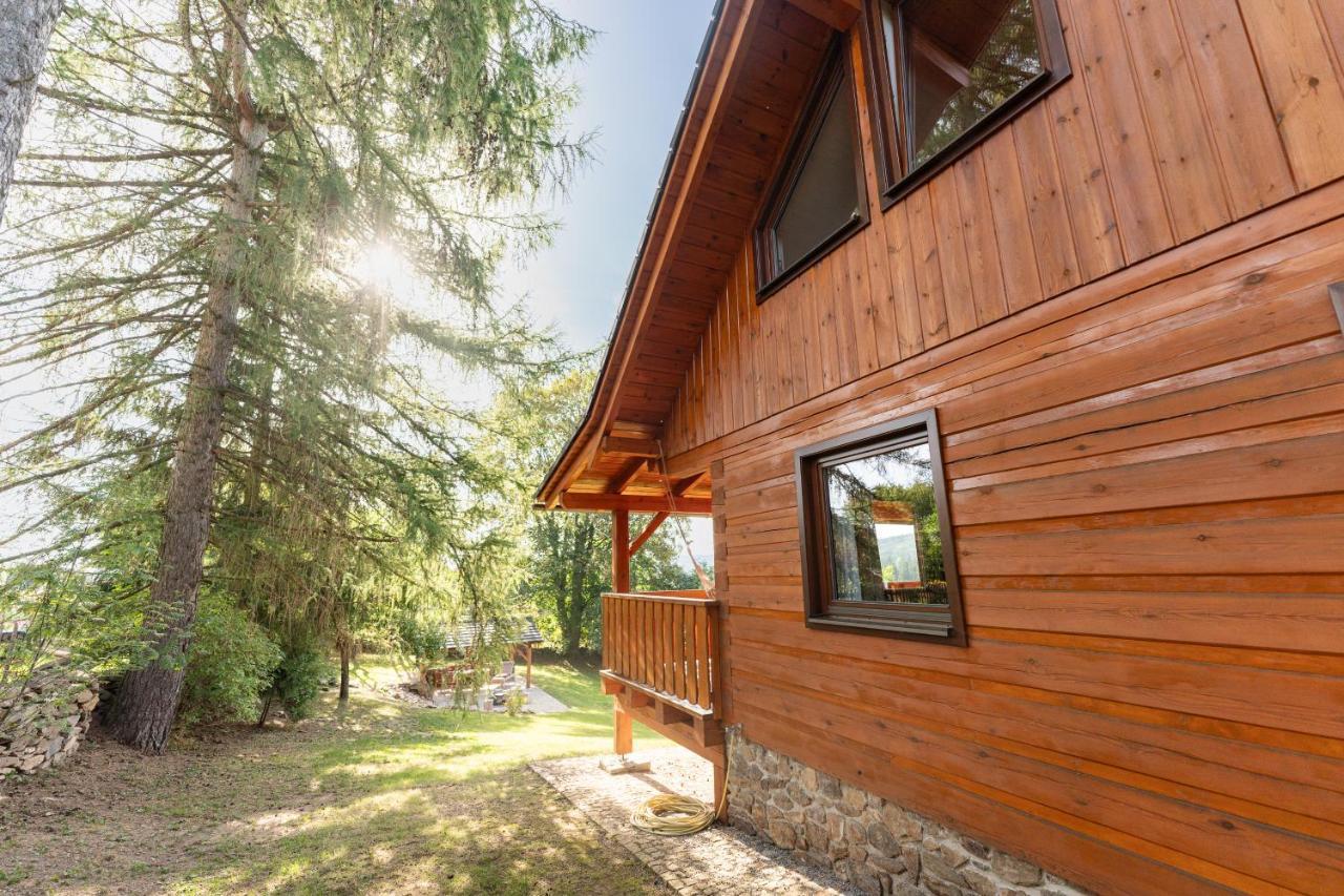Moderni Sumavska Roubenka S Vyhledem Na Boubin Villa Vimperk Exterior foto